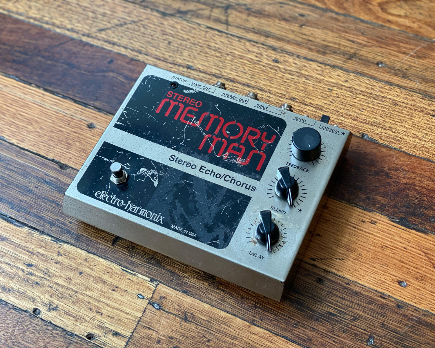 Electro Harmonix Stereo Memory Man Echo/Chorus Pedal – Found Sound