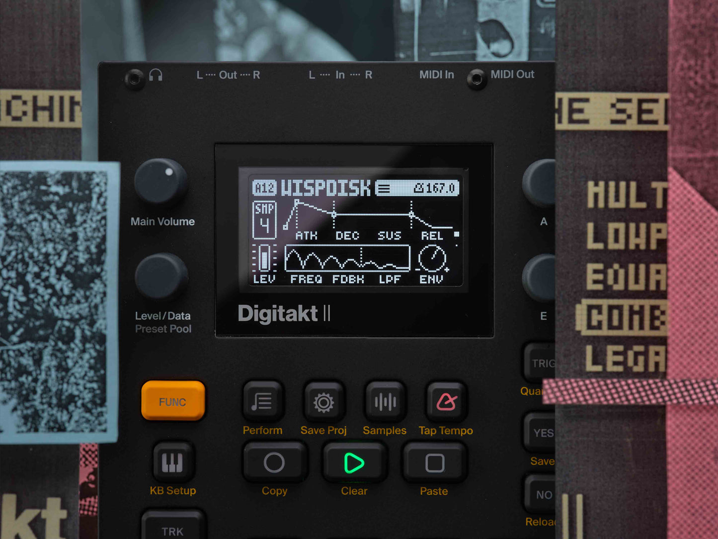 Elektron Digitakt MKII Digital Drum Computer and Stereo Sampler