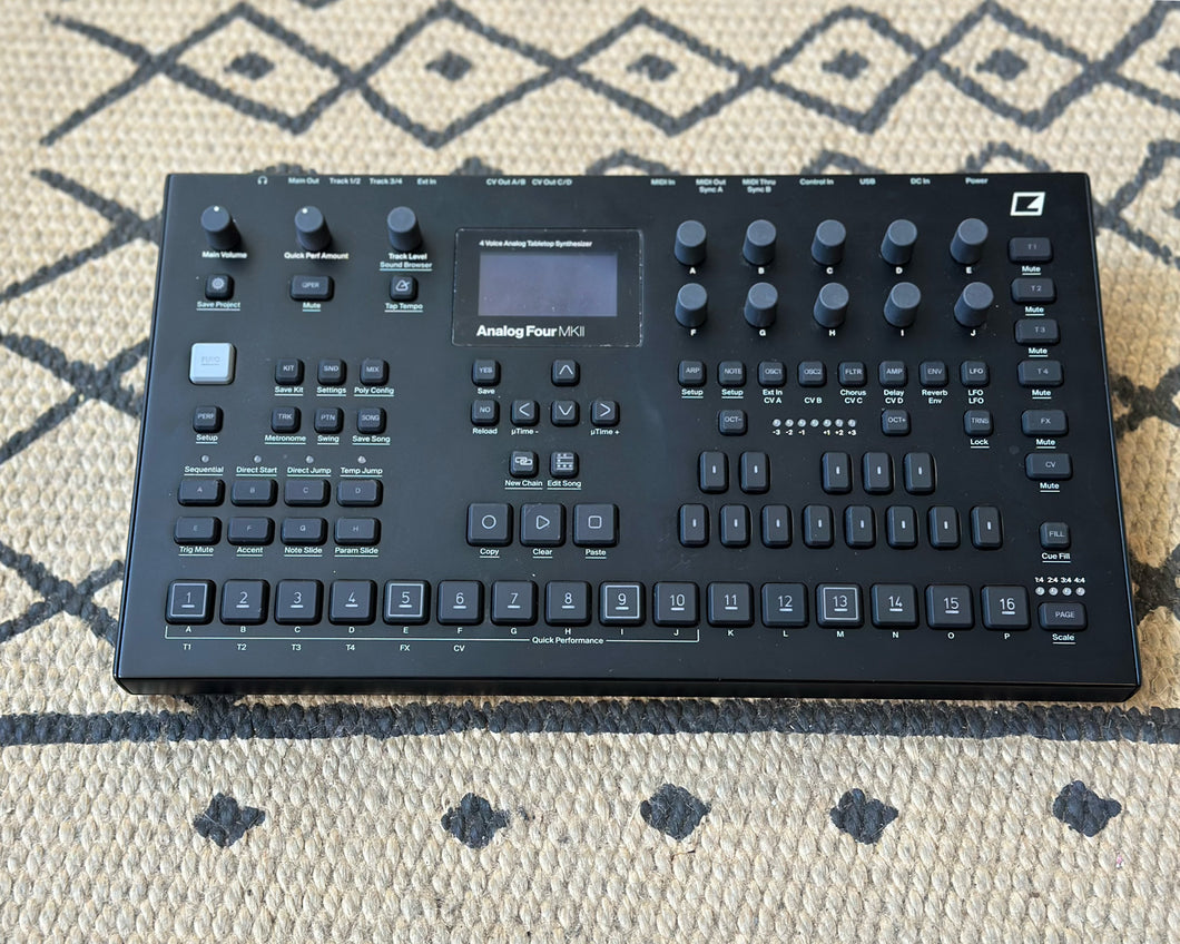 Elektron Analog Four MKII – Found Sound