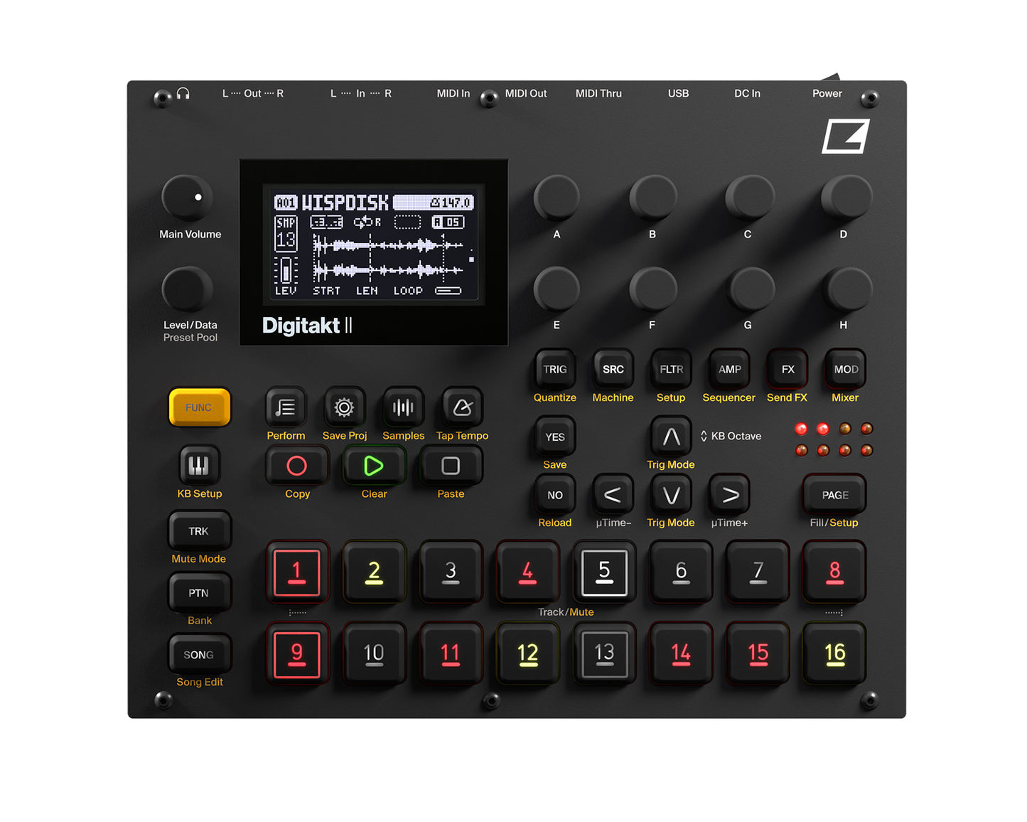 Elektron Digitakt MKII Digital Drum Computer and Stereo Sampler