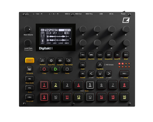 Elektron Digitakt MKII Digital Drum Computer and Stereo Sampler