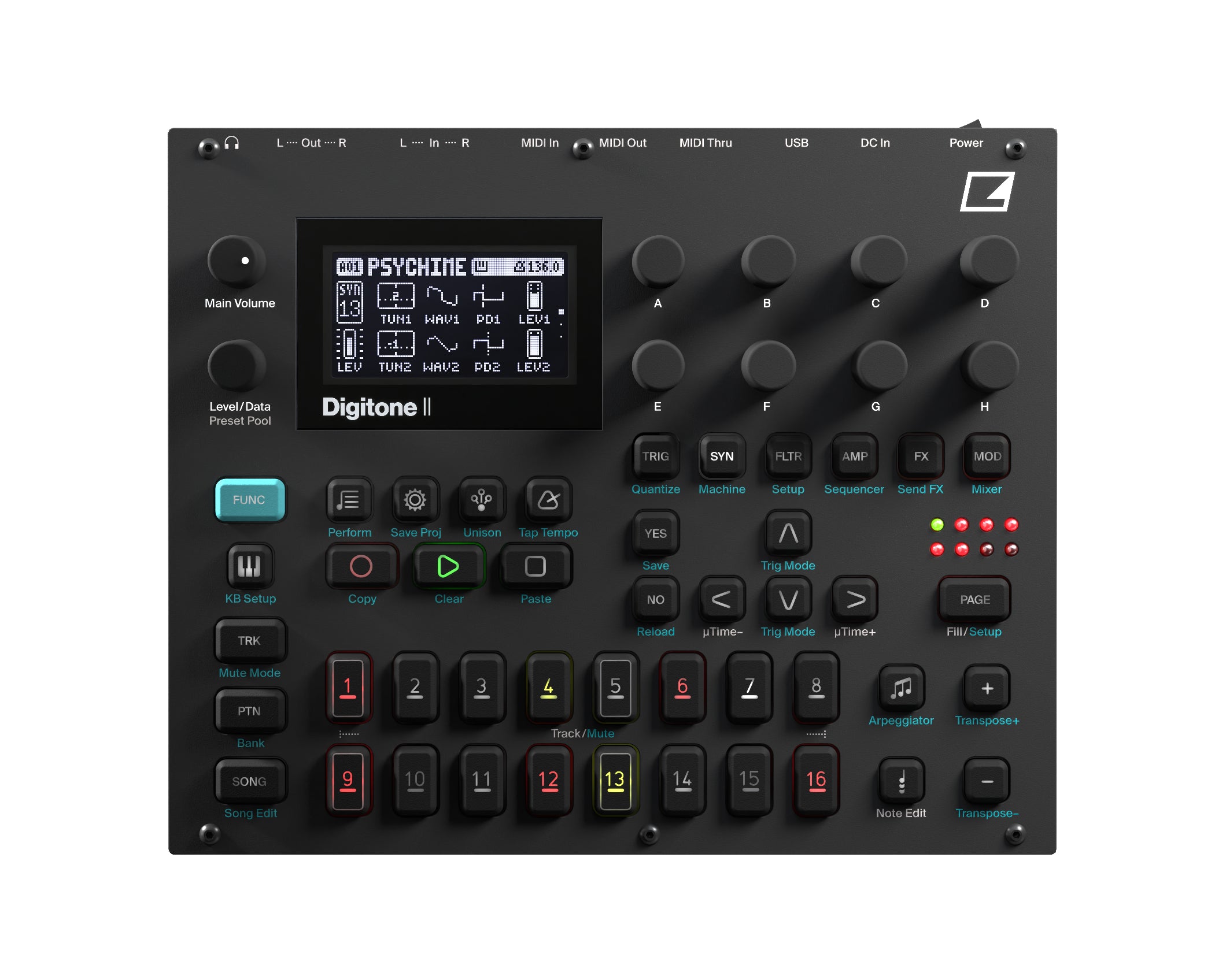 Elektron Digitone II Digital Synthesizer Sequencer – Found Sound Elektron Digitone II Digital Synthesizer Sequencer – Found Sound