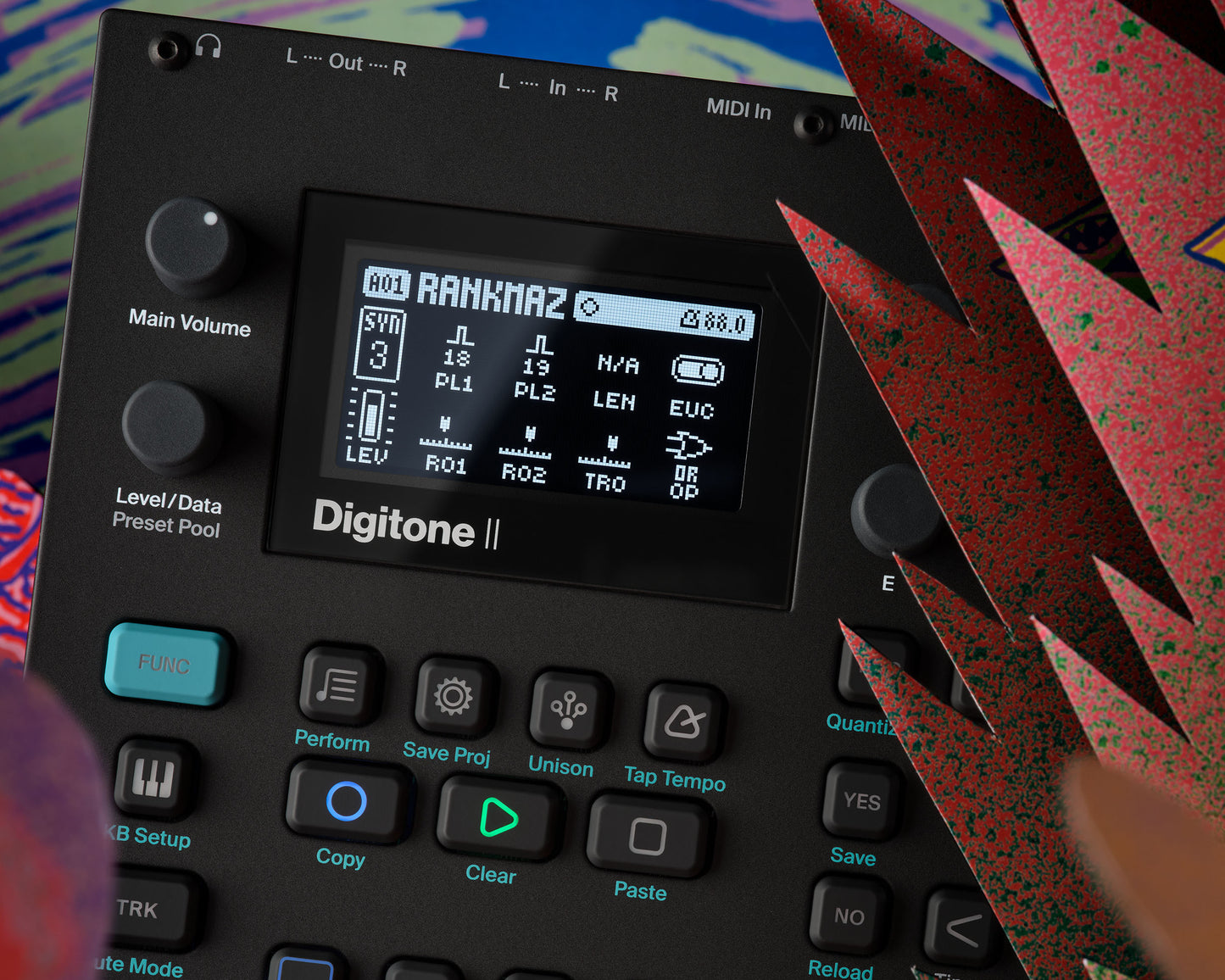 Elektron Digitone II Digital Synthesizer Sequencer