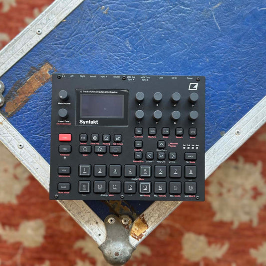 Elektron Syntakt 12-Track Hybrid Drum Machine and Synthesizer