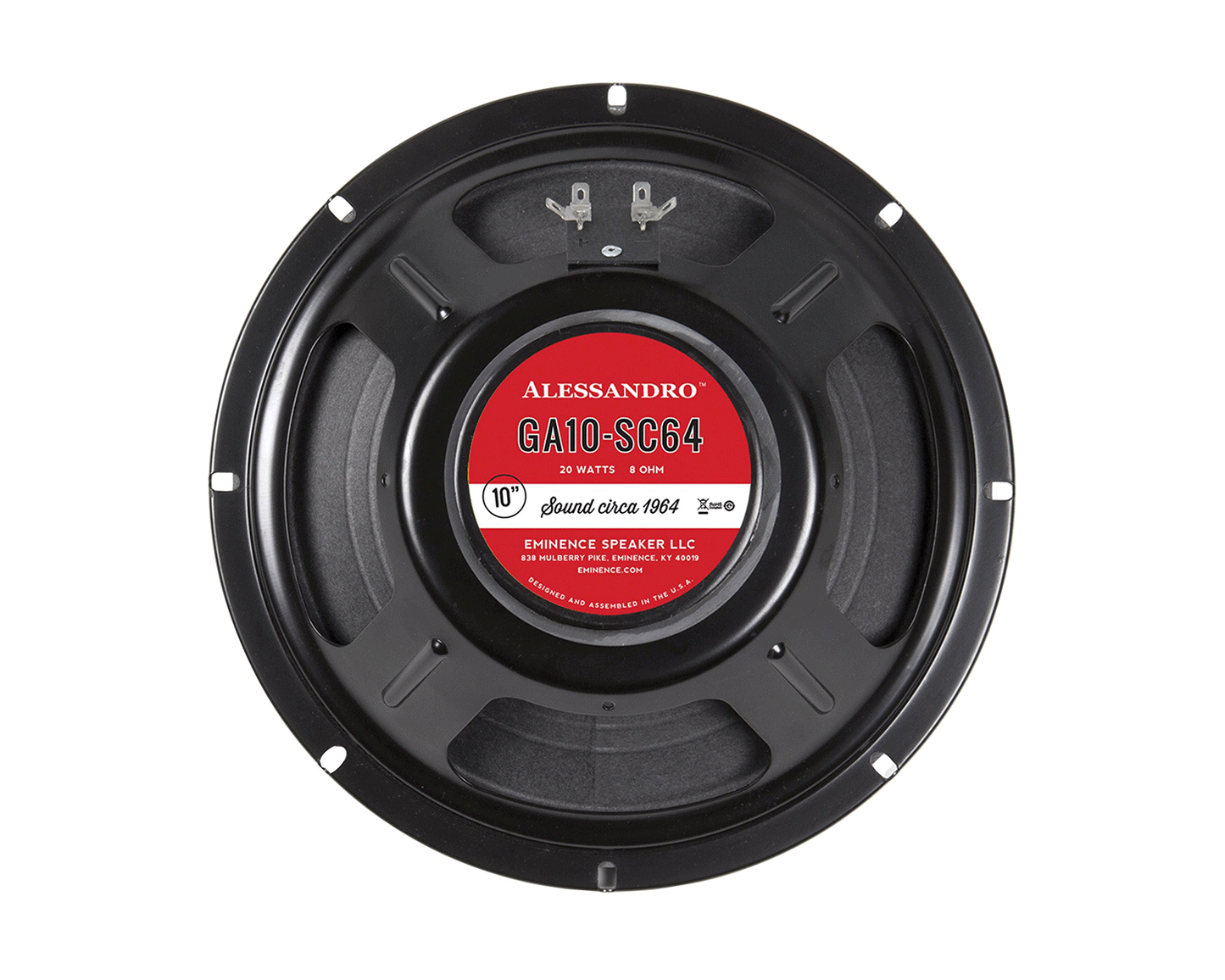 Eminence George Alessandro Signature GA10-SC64 20 Watt 10" 8Ω Loudspeaker