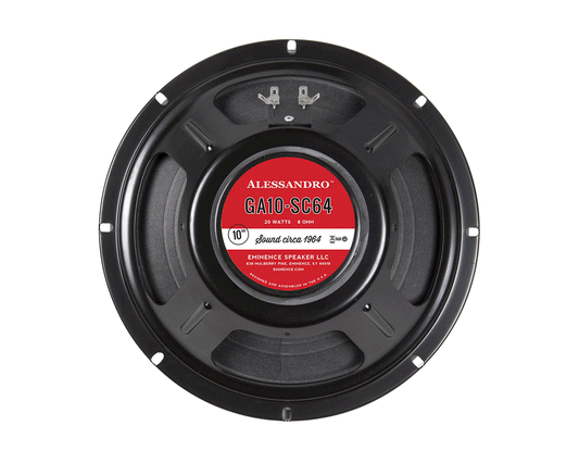 Eminence George Alessandro Signature GA10-SC64 20 Watt 10" 8Ω Loudspeaker