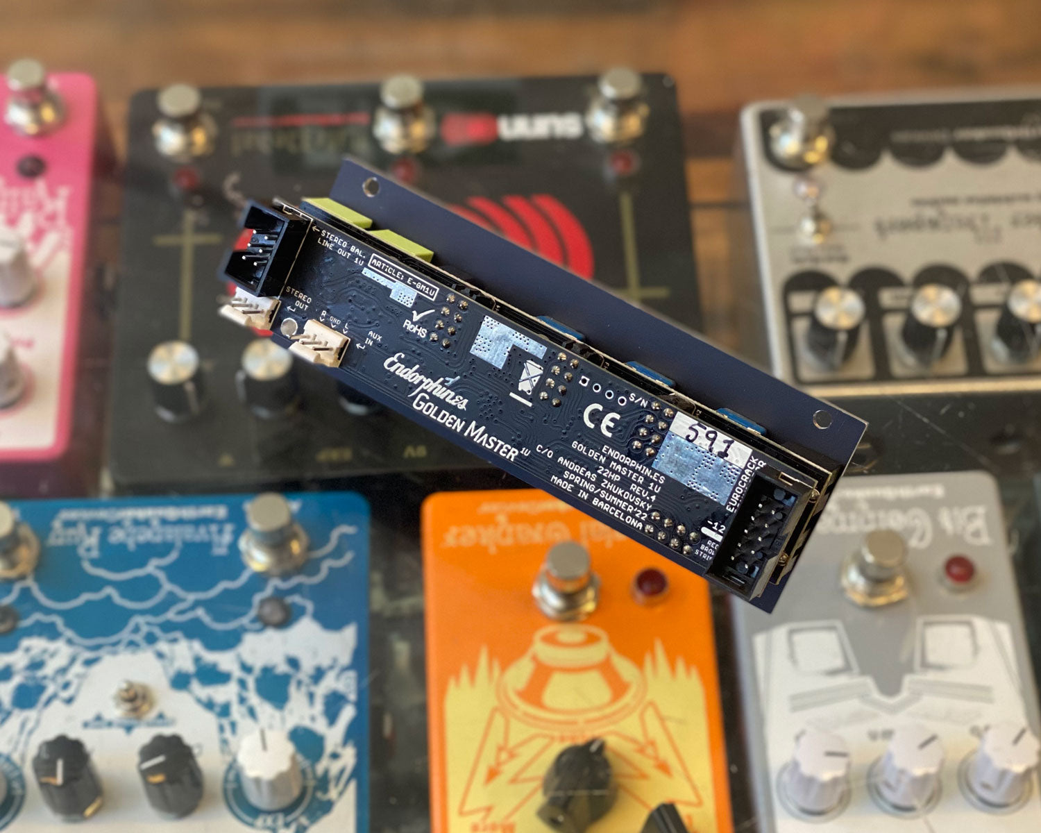 endorphin.es golden master ユーロラック モジュラーシンセ