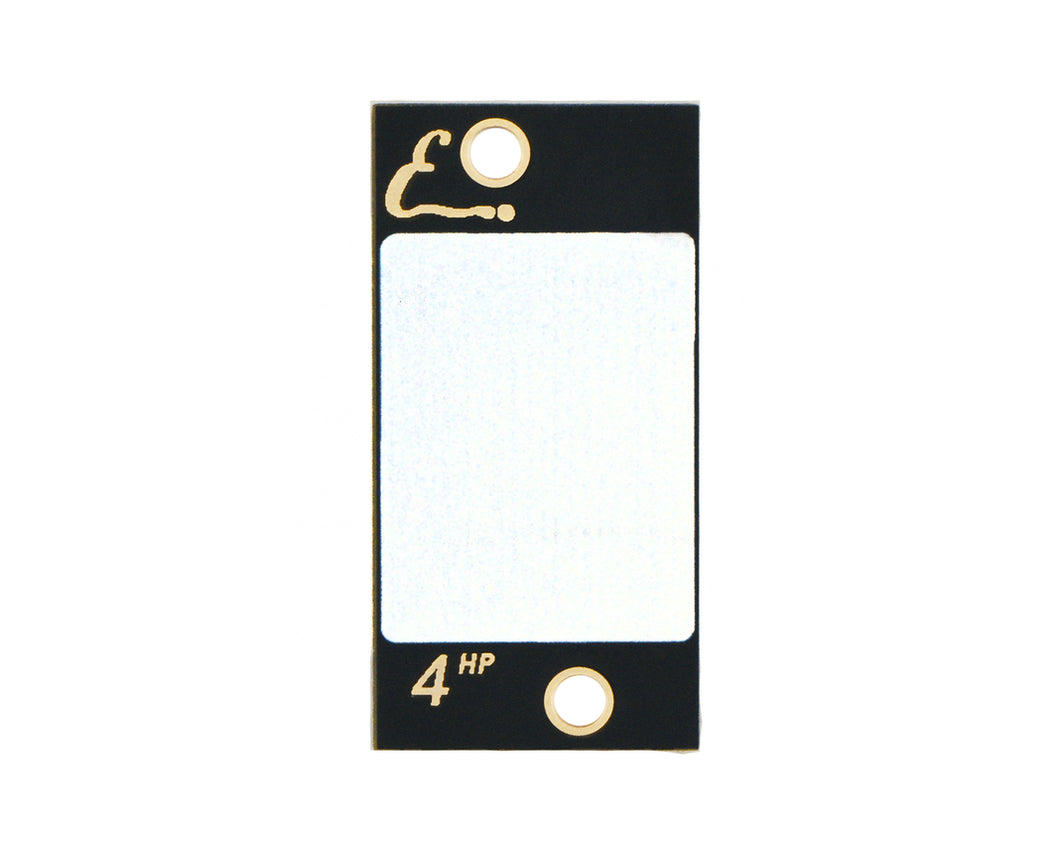 Endorphin.es 4HP 1U Blind Panel