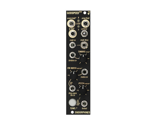 Endorphin.es Godspeed New Single Complex VCO - Black
