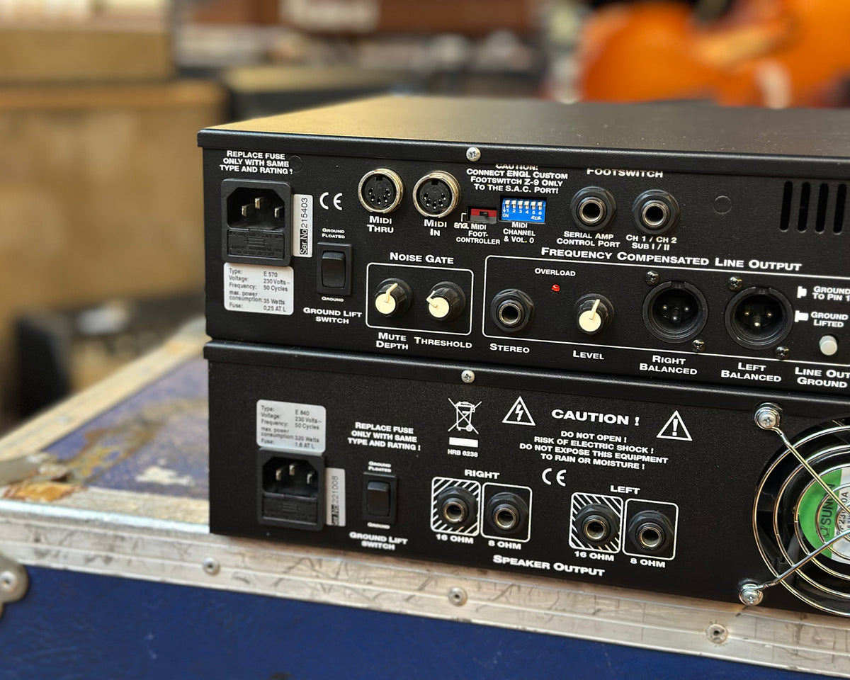Engl Tube Poweramp 840/50 + Tube Poweramp 570
