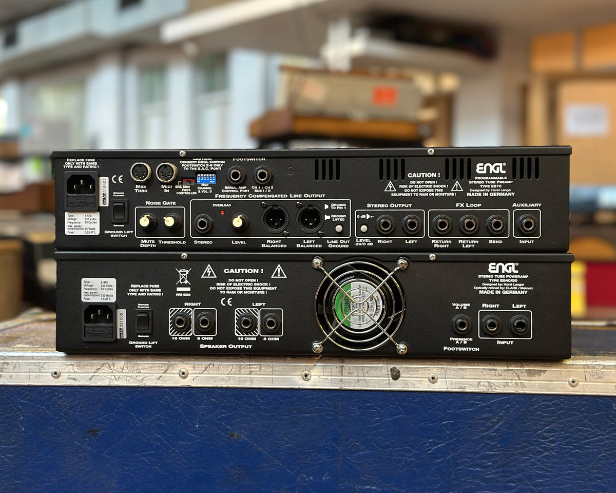 Engl Tube Poweramp 840/50 + Tube Poweramp 570