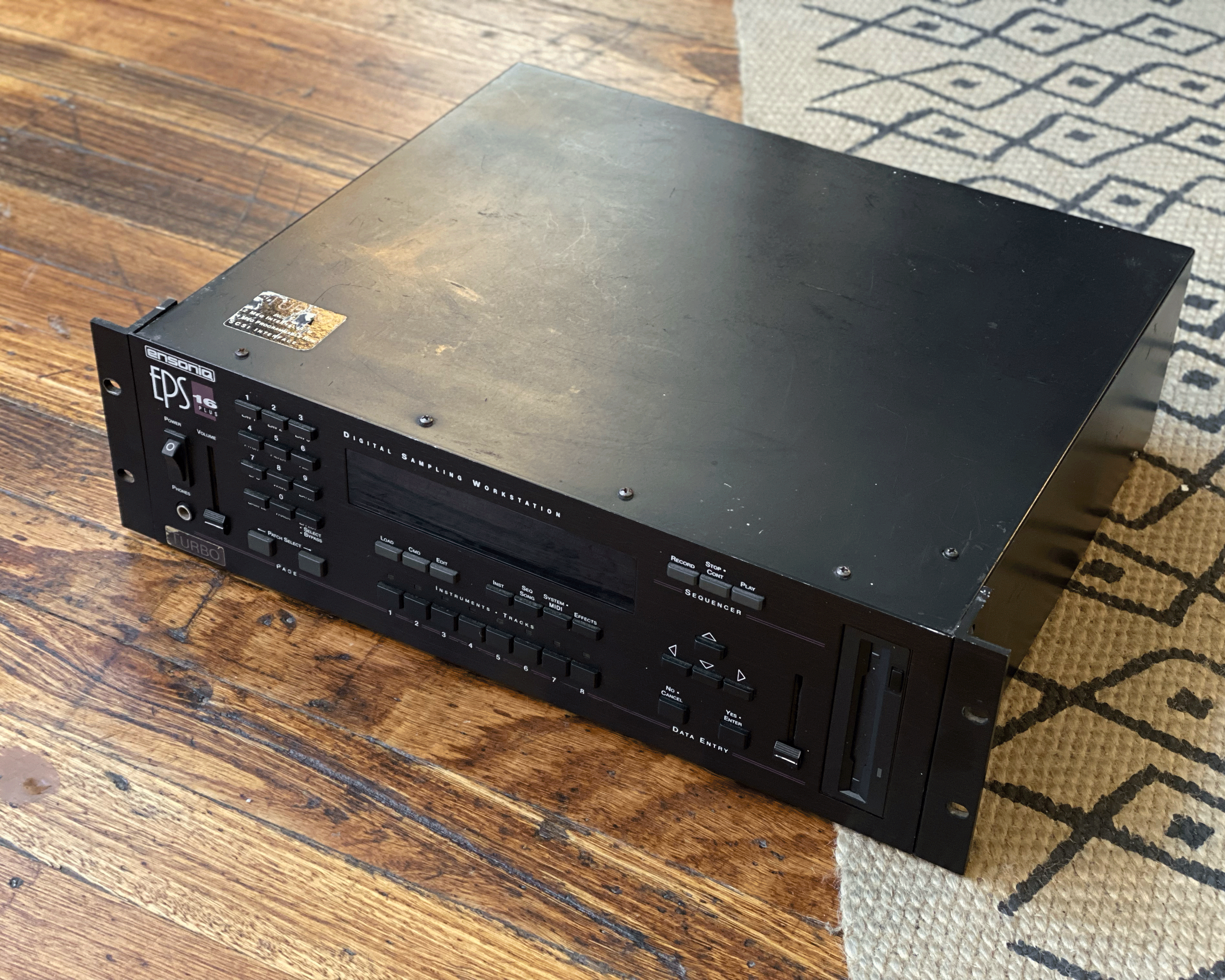 Ensoniq EPS16+ Rackmount Sampling Workstation – Found Sound