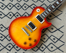 Load image into Gallery viewer, Epiphone 1960 Tribute Les Paul Standard - Plain Top in Cherry Sunburst w/ Seymour Duncans &amp; OHSC 🍒
