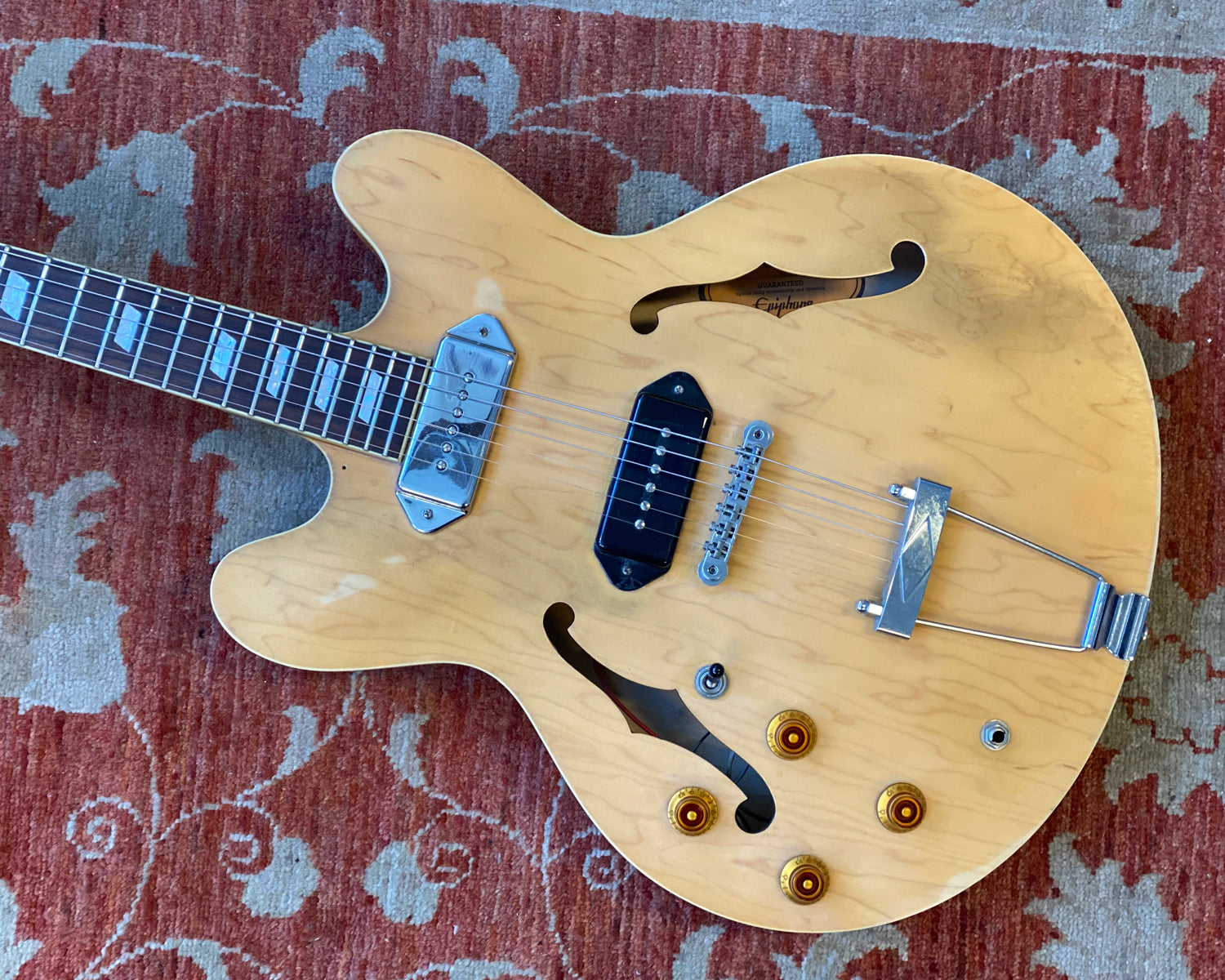 Epiphone Casino - Lefthanded w/ Gibson Bridge P90 – Found Sound