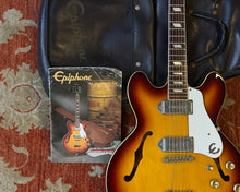 Load image into Gallery viewer, 1993 Epiphone Casino Vintage &#39;65 Reissue - &quot;Pre Elitist&quot; - Terada Factory (Made in Japan) w/ OSSC &amp; Paperwork 🇯🇵
