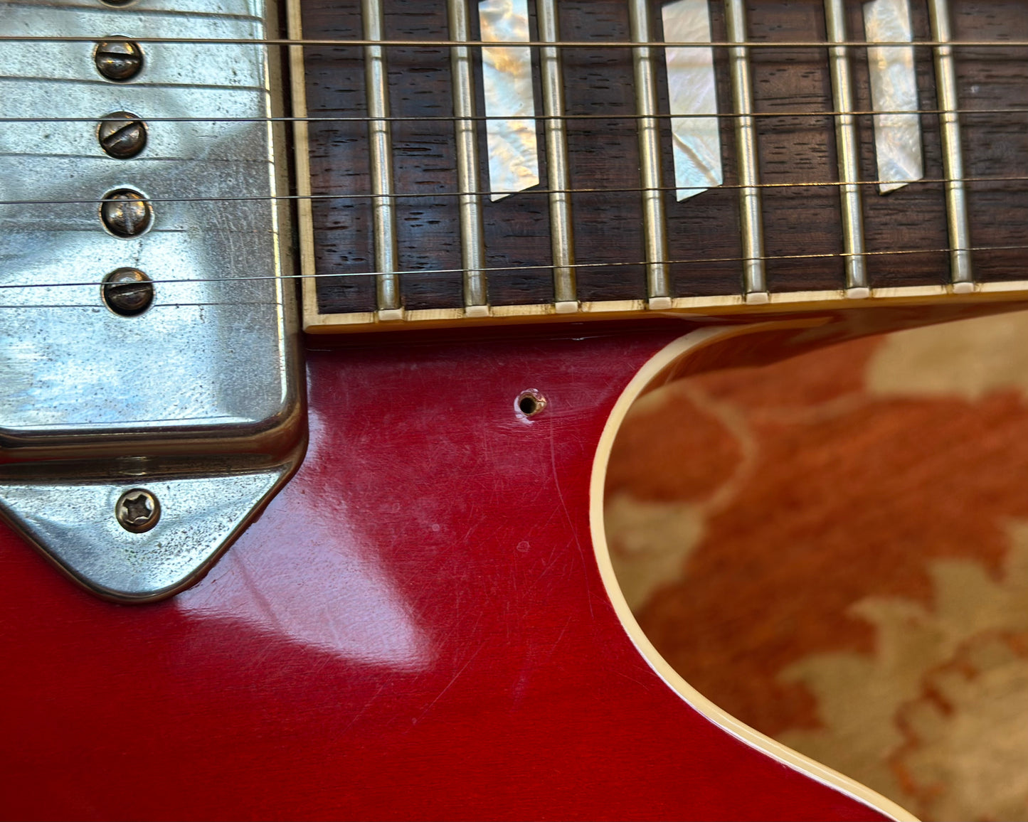 1996 Epiphone Casino w/ Case - Orange Label (Terada, Japan) - Modified