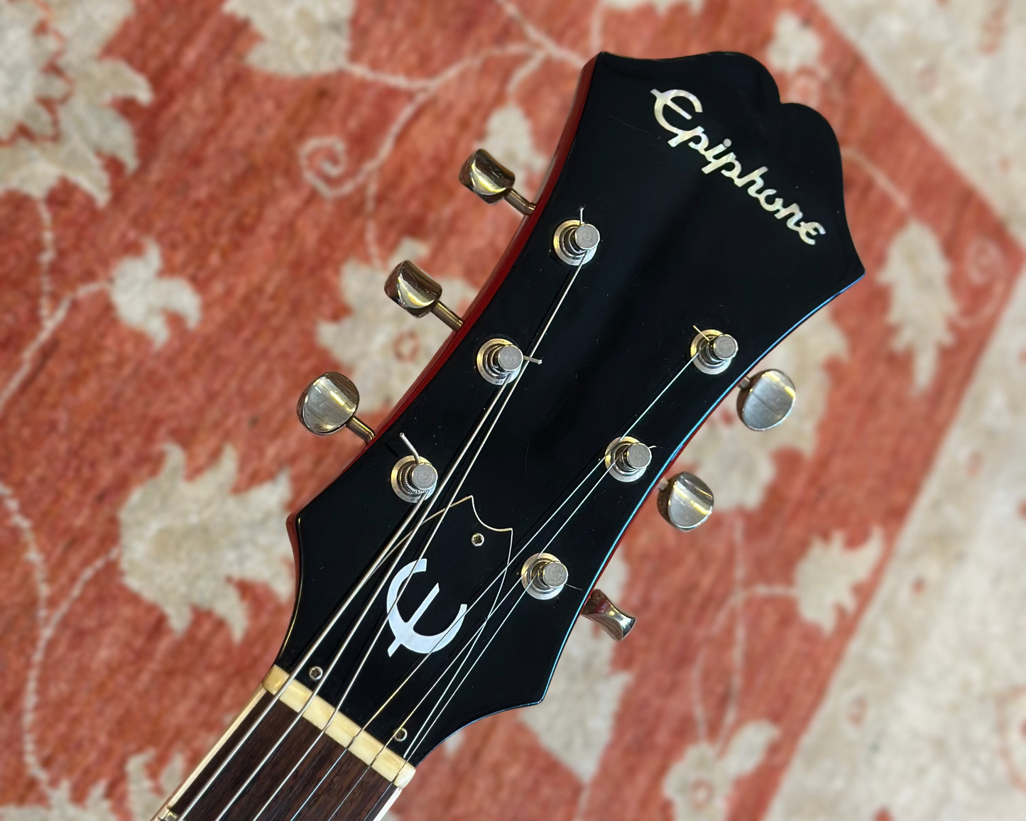 1996 Epiphone Casino w/ Case - Orange Label (Terada, Japan) - Modified