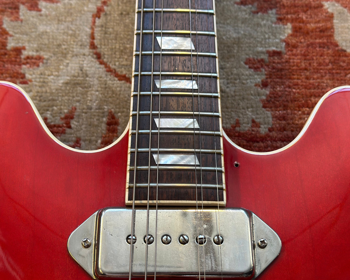 1996 Epiphone Casino w/ Case - Orange Label (Terada, Japan) - Modified