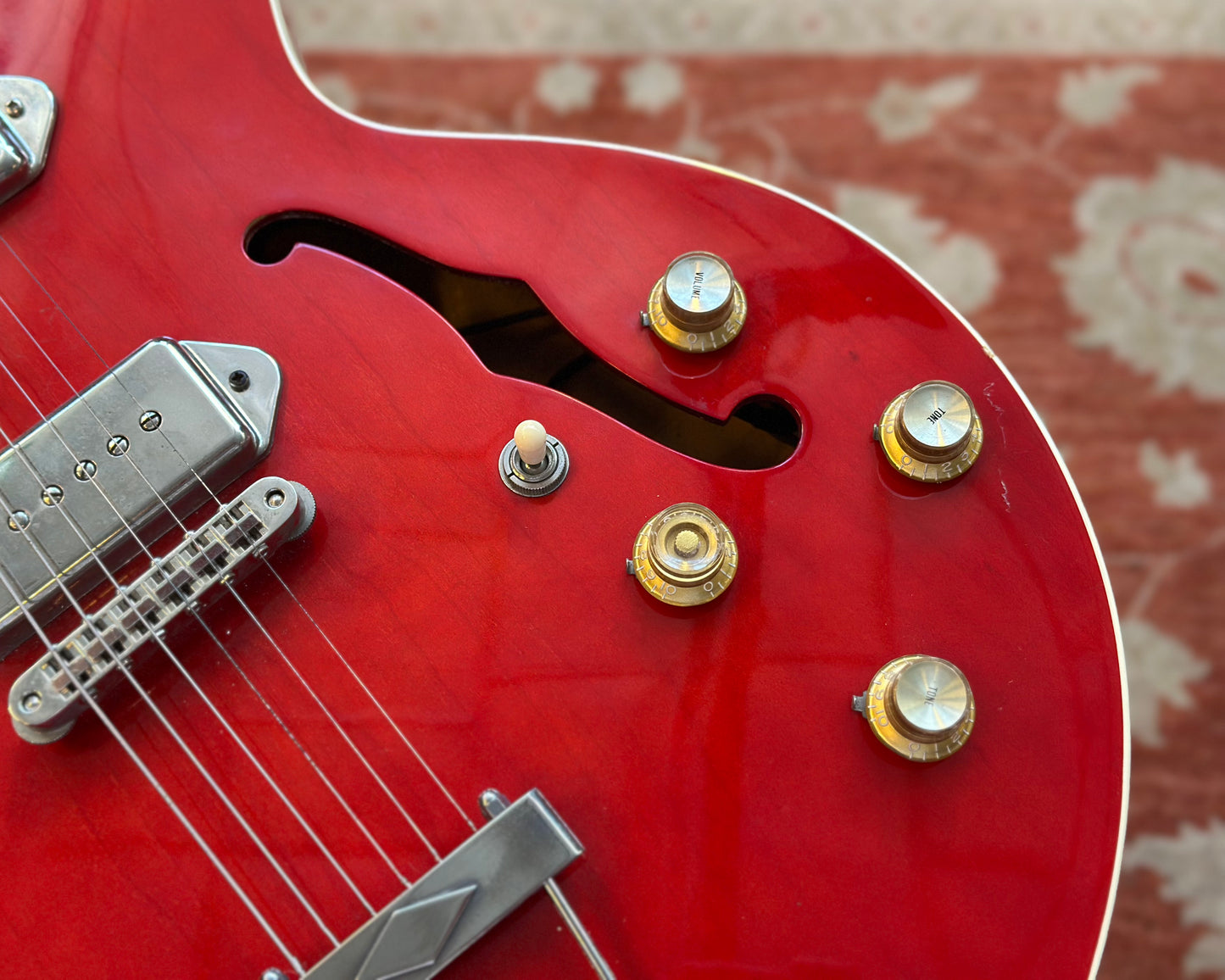 1996 Epiphone Casino w/ Case - Orange Label (Terada, Japan) - Modified