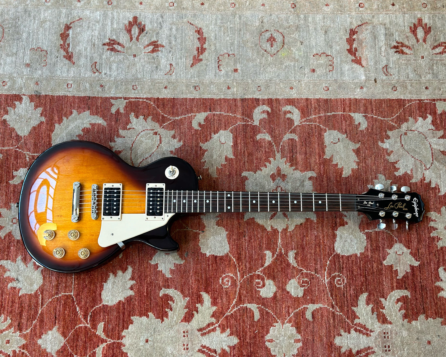 Epiphone Les Paul 100 - Sunburst LP Electric – Found Sound