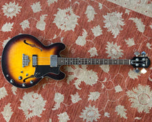 Load image into Gallery viewer, 1999 Epiphone Rivoli II Bass - Vintage Sunburst
