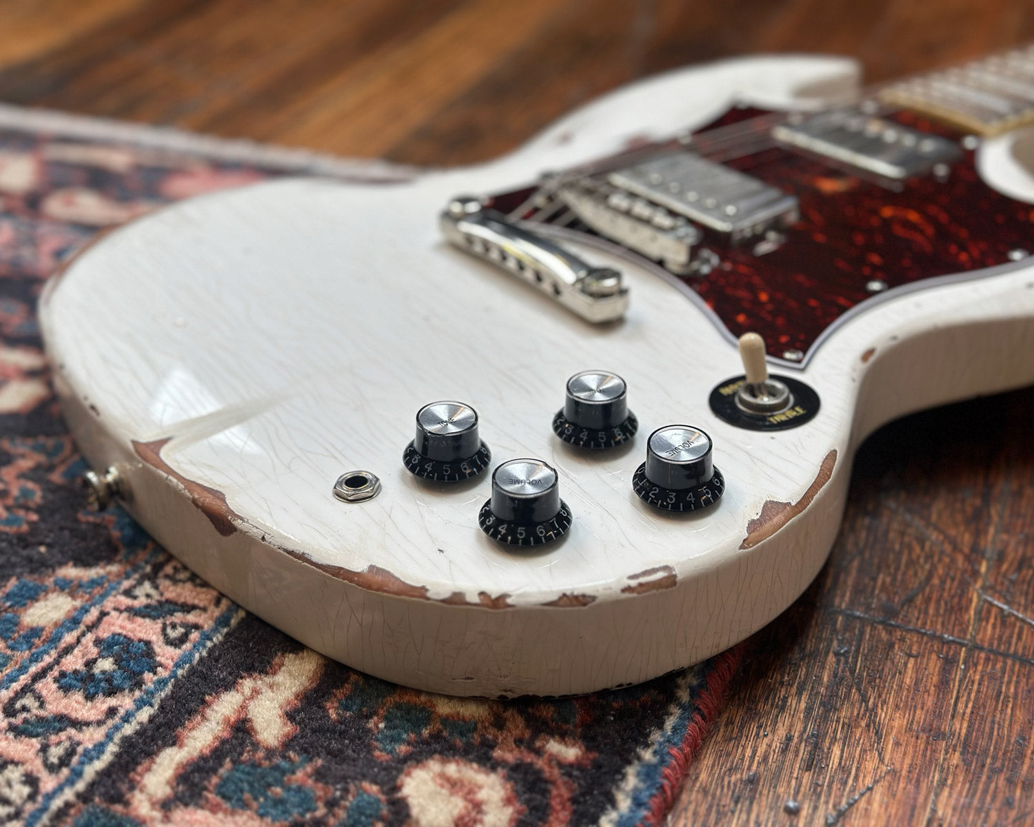 11188】 EPIPHONE SG Special silver Epiphone Special SG Model