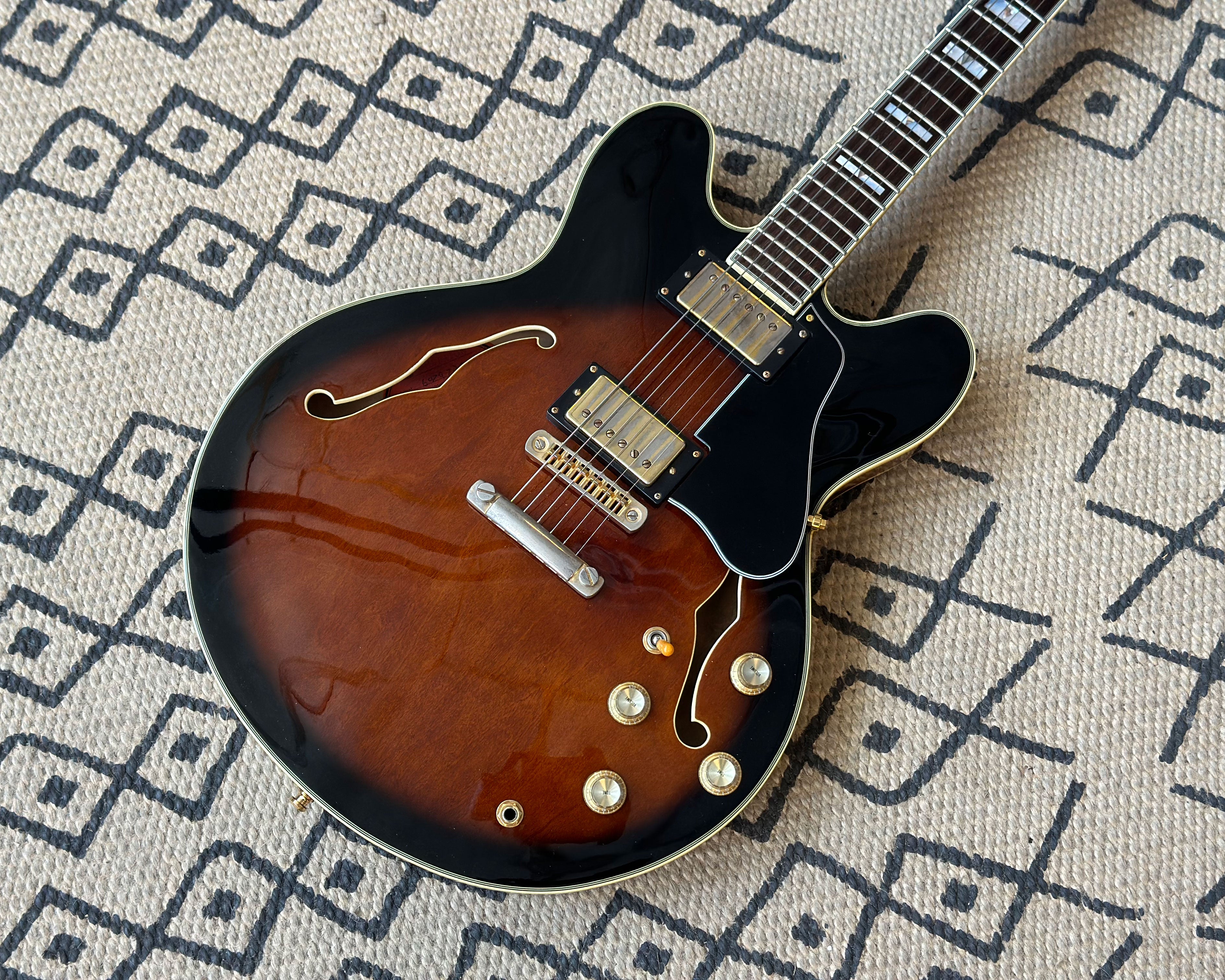 Epiphone Sheraton II w/ Seymour Duncan Antiquity II's & Gator