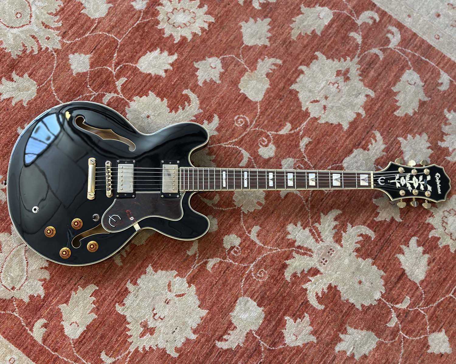 Epiphone Sheraton II pro 22年製 マグナムロック Epiphone Sheraton