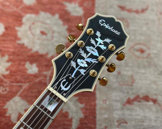 Epiphone Sheraton II EB Semi-Hollow Electric Guitar - Ebony
