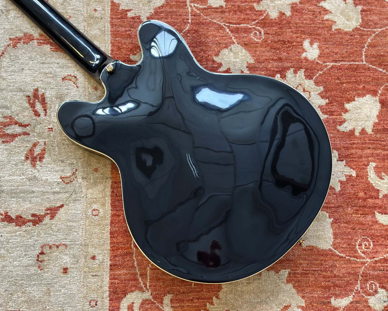 Epiphone Sheraton II EB Semi-Hollow Electric Guitar - Ebony