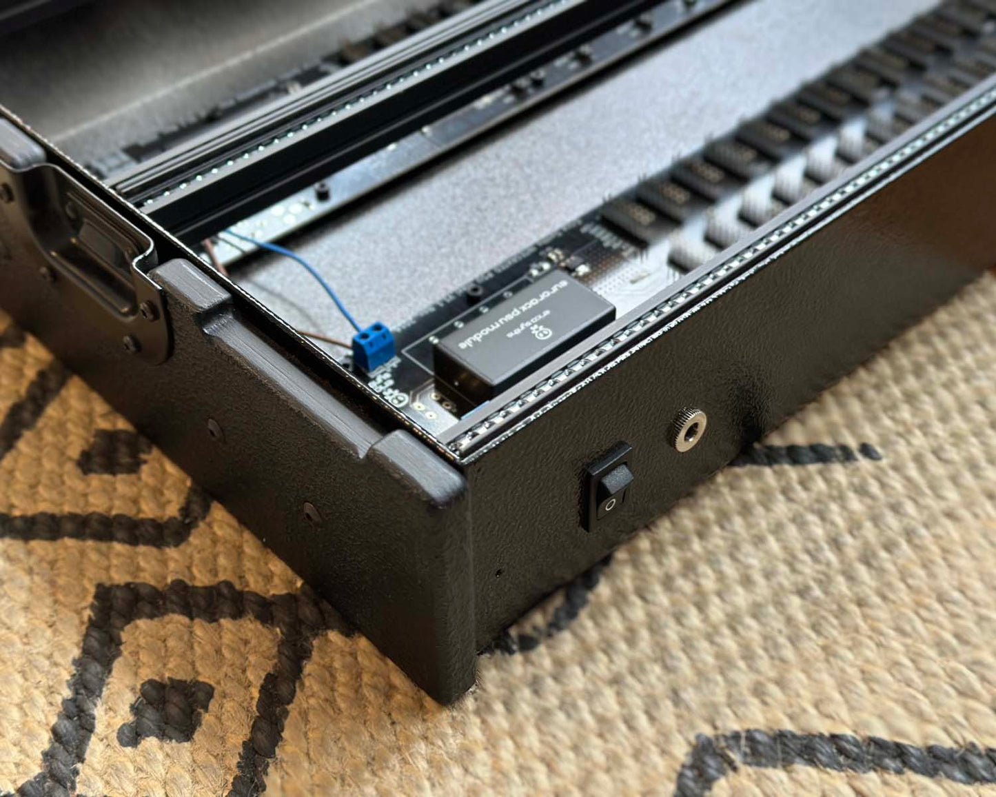 Erica Synths 2x104HP Aluminium Travel Case With Lid