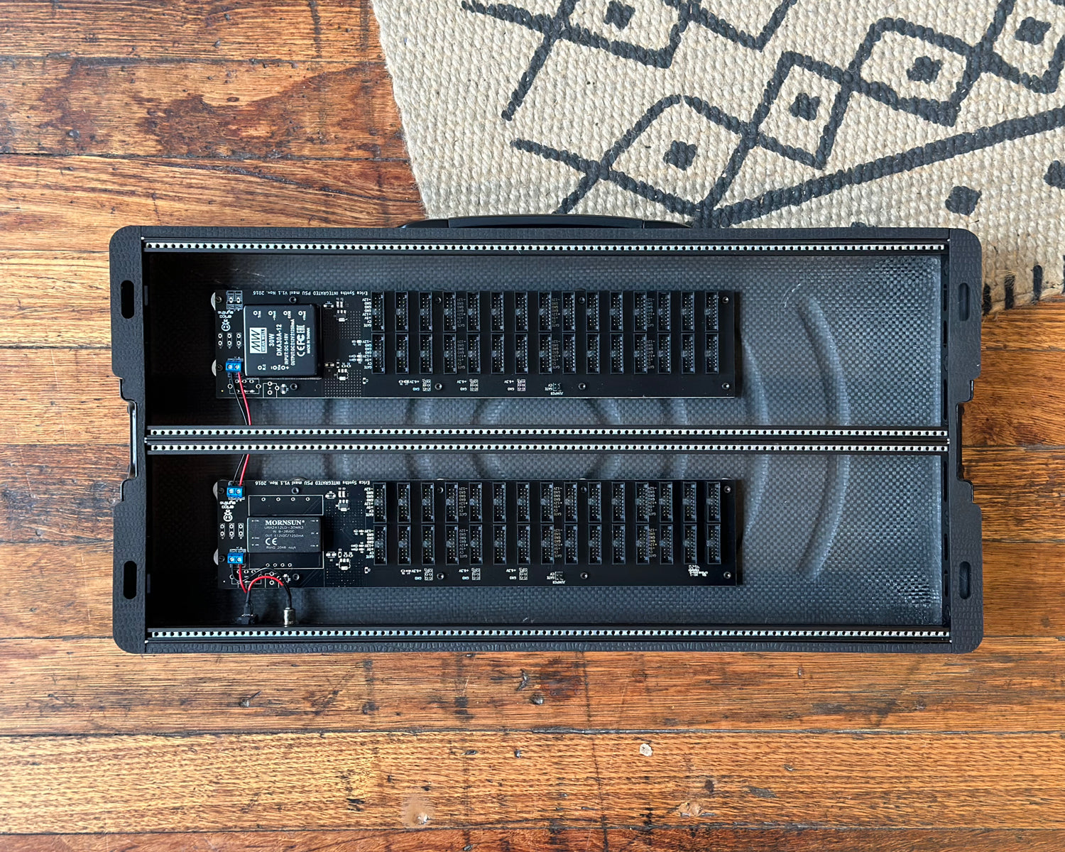 Erica Synths 2x104HP Carbon Fibre Travel Case with Lid – Found Sound