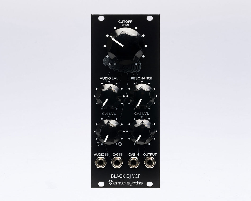 Erica Synths Black DJ VCF Highpass & Lowpass Filter