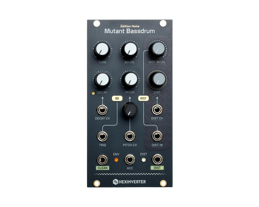 Hexinverter Mutant Bassdrum Édition Noire