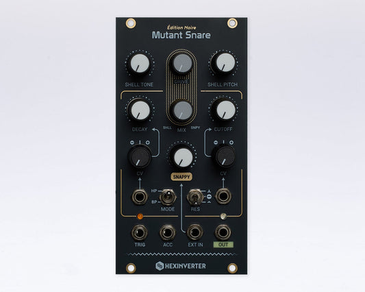 Hexinverter Électronique Mutant Snare Édition Noire