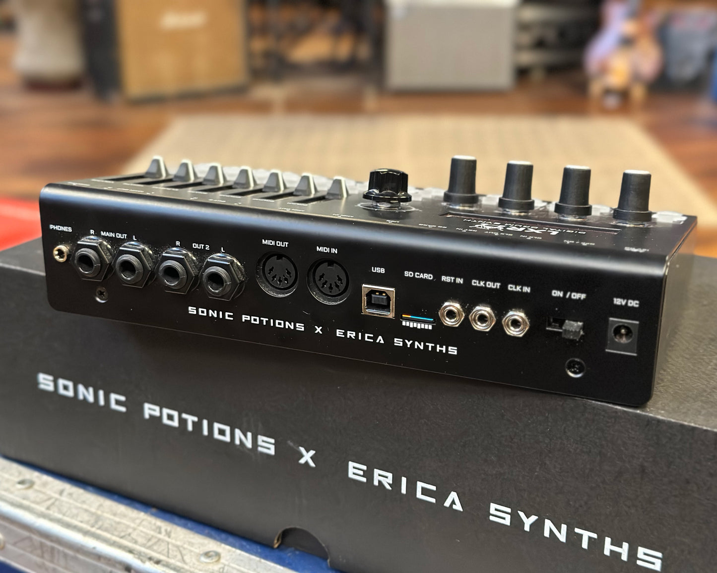 Erica Synths LXR-02 Desktop Digital Drum Synthesizer