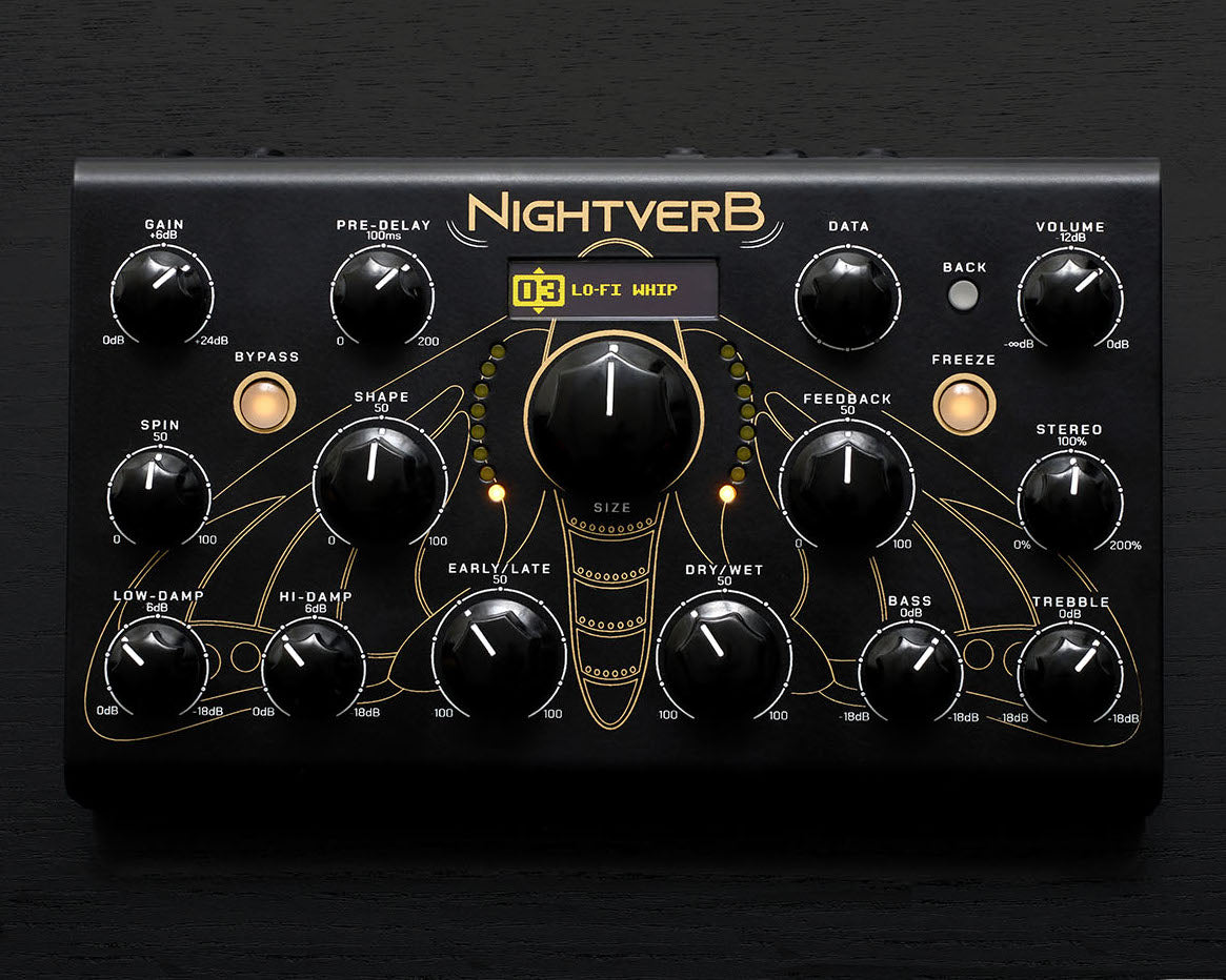 Erica Synths Nightverb Desktop Reverb Effects Unit