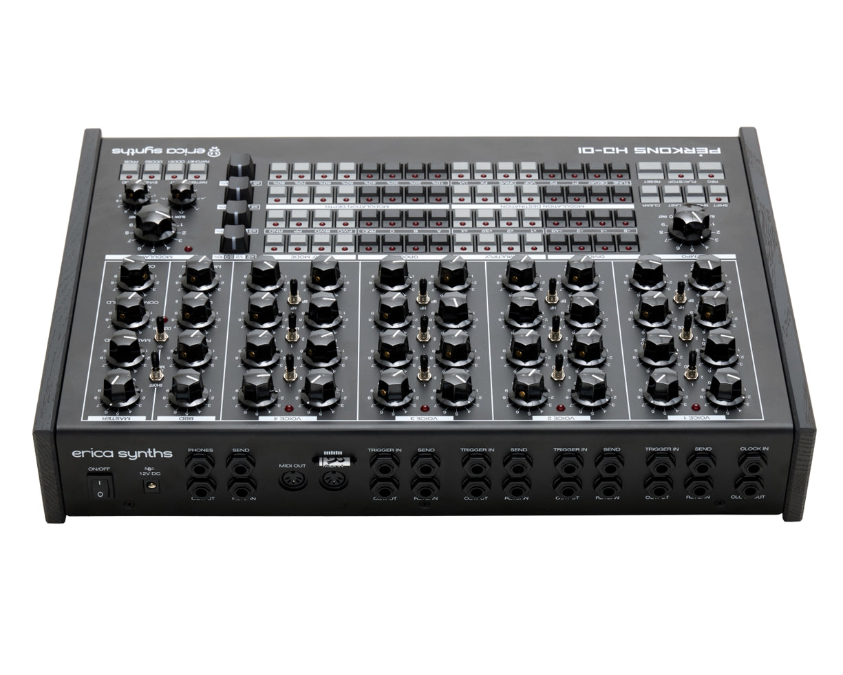 Erica Synths PĒRKONS HD-01 Live Performance Sound Design Drum Machine