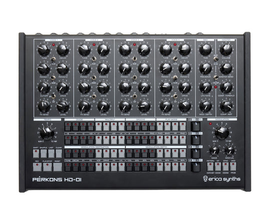 Erica Synths PĒRKONS HD-01 Live Performance Sound Design Drum Machine