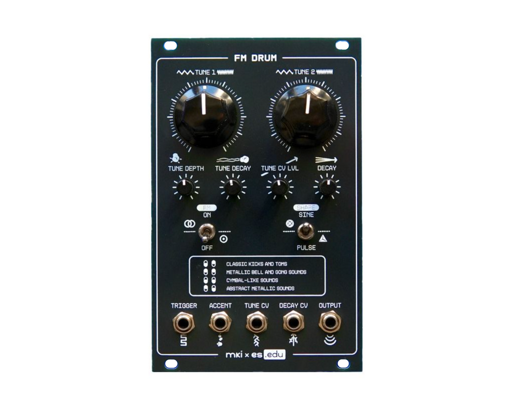 Erica Synths mki x es.EDU DIY FM Drum