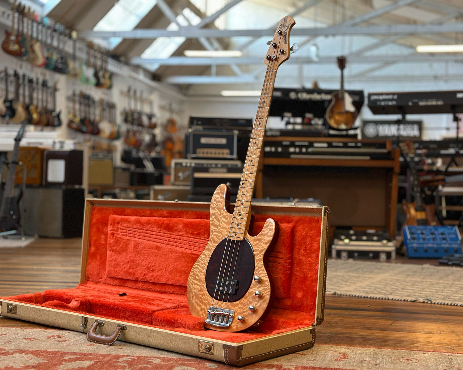 1996 Ernie Ball Music Man 20th Anniversary Stingray w/ OHSC