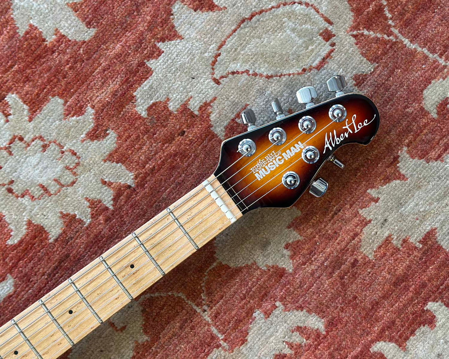 2011 Ernie Ball Music Man Albert Lee MM90 Tremolo - Vintage Sunburst