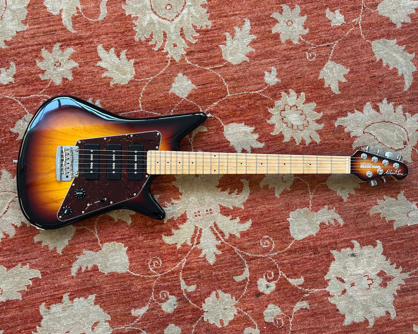 2011 Ernie Ball Music Man Albert Lee MM90 Tremolo - Vintage Sunburst