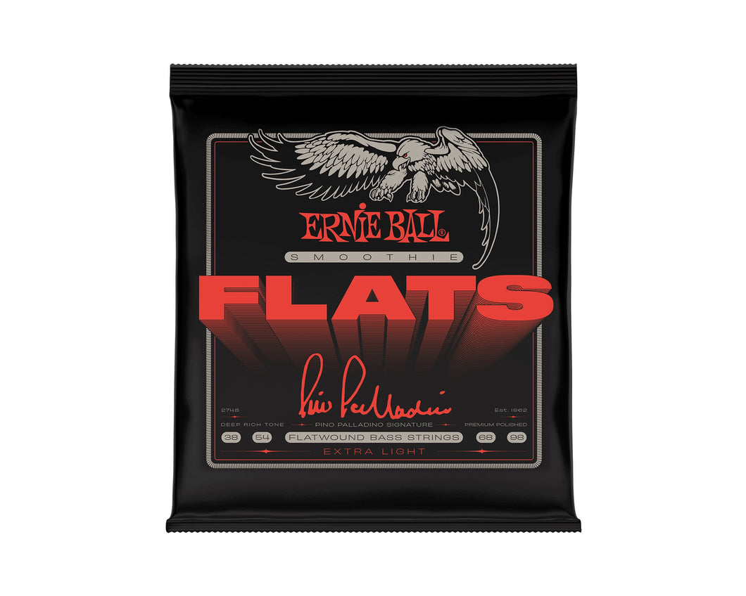 Ernie Ball Pino Palladino Signature Smoothie Flats Bass Strings - 38-98 Gauge