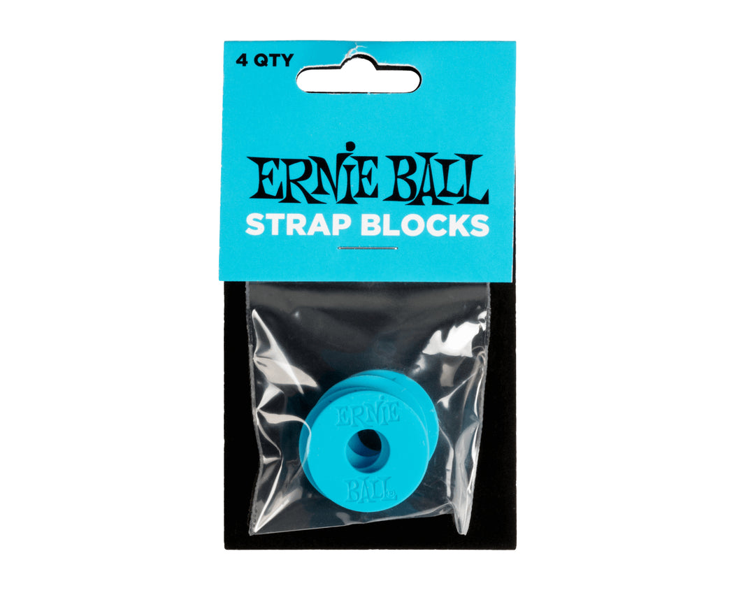 Ernie Ball Strap Blocks - Blue