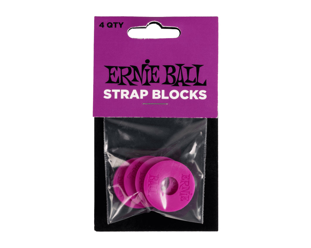 Ernie Ball Strap Blocks - Purple
