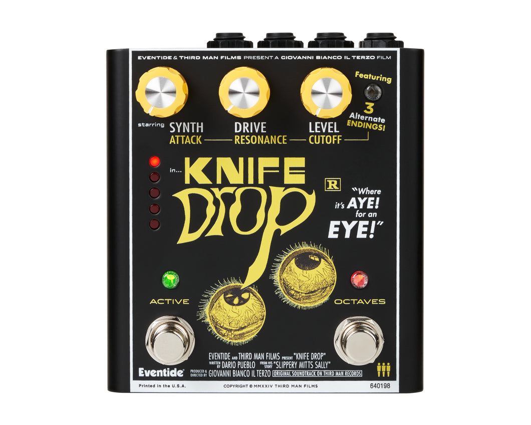 Eventide Knife Drop Fuzz Octave Effects Pedal