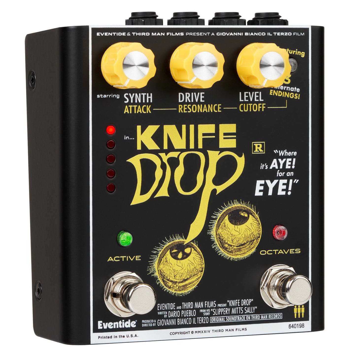 Eventide Knife Drop Fuzz Octave Effects Pedal