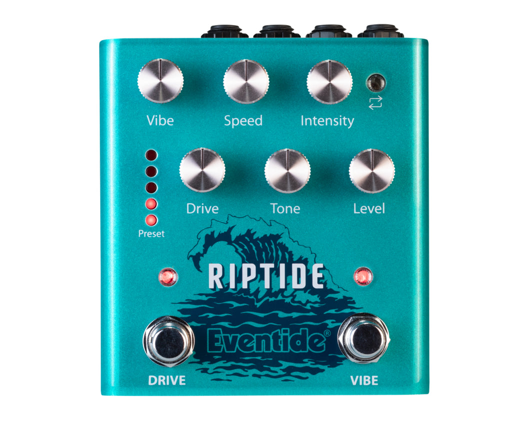 Eventide Riptide Stereo Overdrive & Uni-Vibe Stompbox Pedal