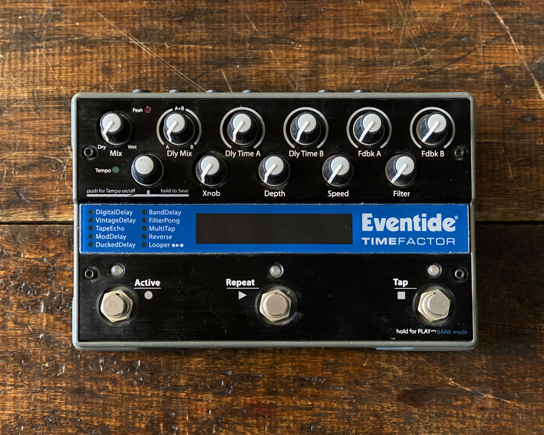 Eventide Timefactor Dual Delay Pedal + Looper